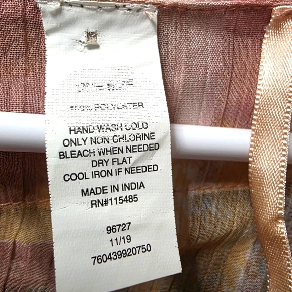 Shimmery Pastel Kimono One Size - Picture 3 of 3